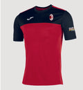 Maglia a manica corta uomo Winner rosso nero