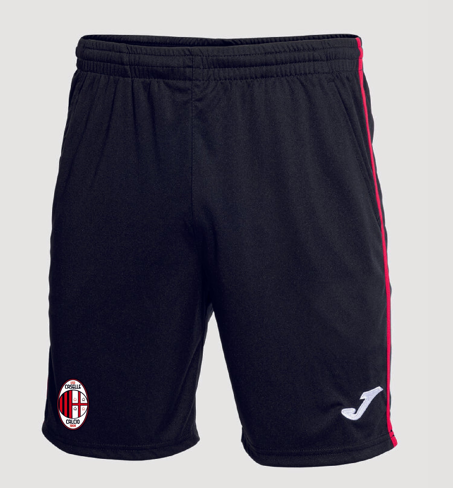 Bermuda uomo Open III nero rosso