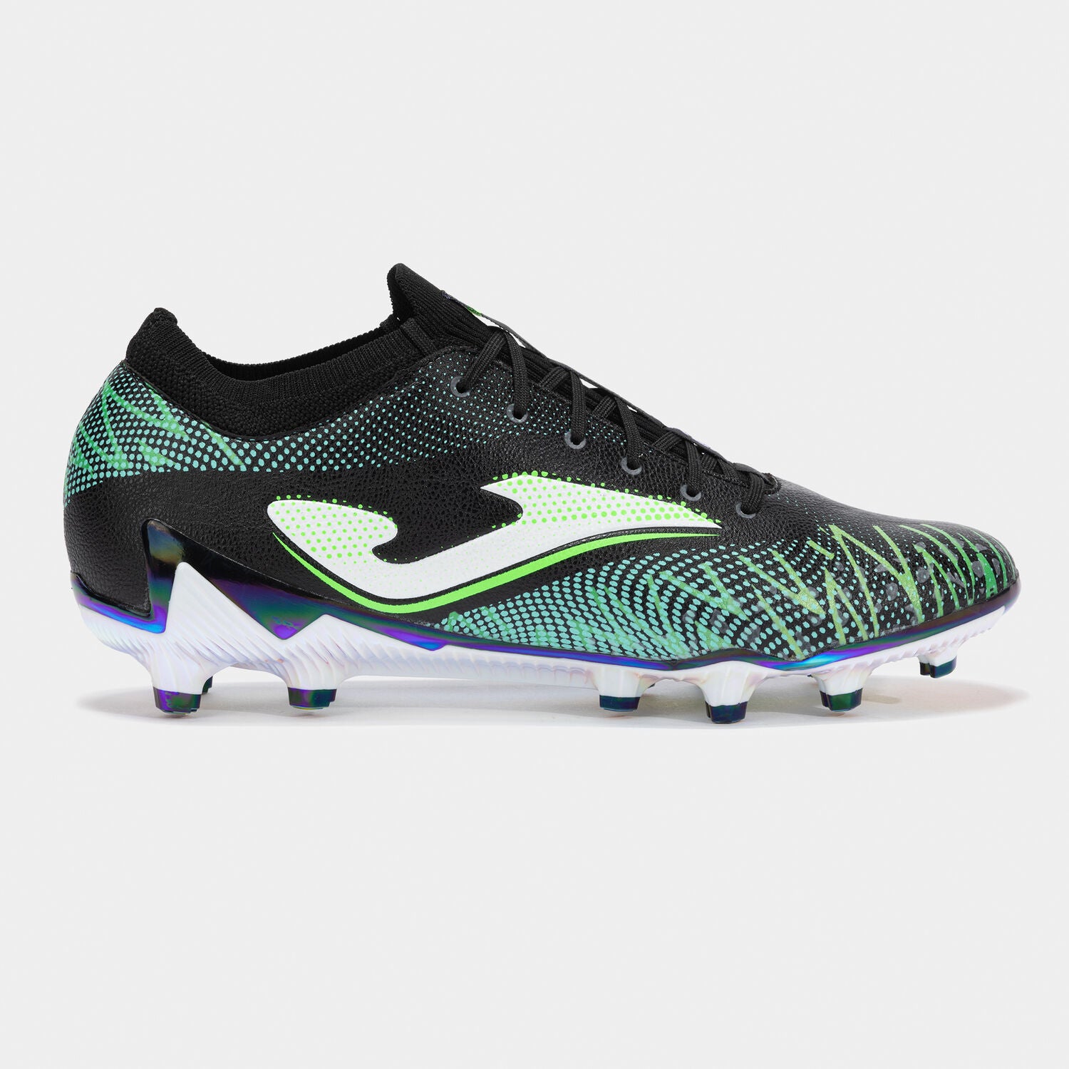 Scarpe calcio Striker Top 25 terreno solido FG nero verde