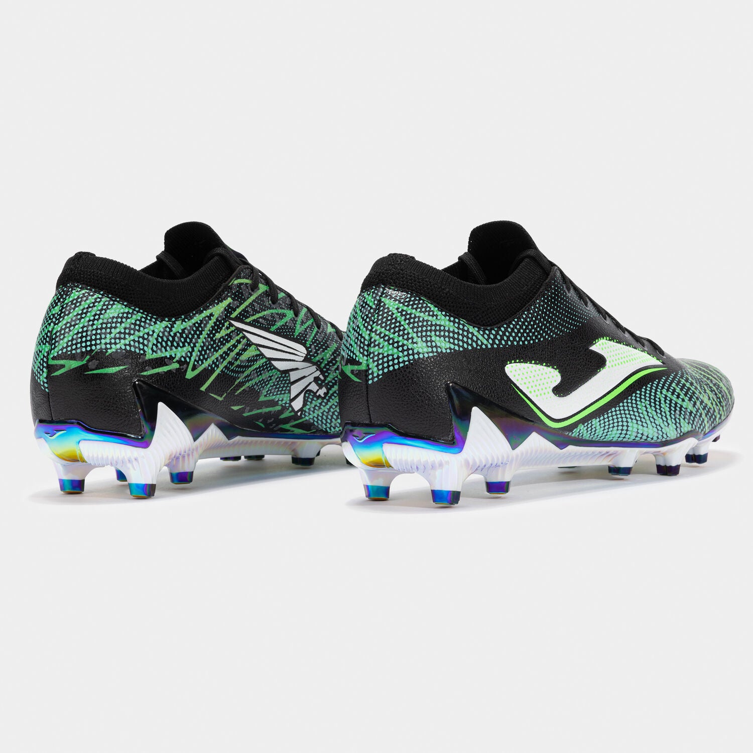 Scarpe calcio Striker Top 25 terreno solido FG nero verde